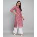 Picture of Exquisite Linen Rosy Brown Kurtis & Tunic