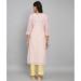 Picture of Sightly Linen Misty Rose Kurtis & Tunic