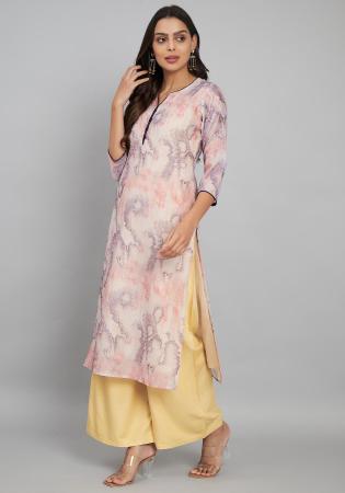 Picture of Ideal Linen Off White Kurtis & Tunic