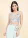 Picture of Well Formed Georgette Off White Lehenga Choli