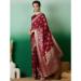 Picture of Enticing Cotton Maroon Saree