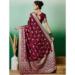 Picture of Grand Cotton Saddle Brown Saree