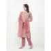 Picture of Sightly Cotton Rosy Brown Readymade Salwar Kameez