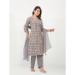 Picture of Excellent Cotton Grey Readymade Salwar Kameez