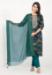Picture of Admirable Cotton Sea Green Readymade Salwar Kameez