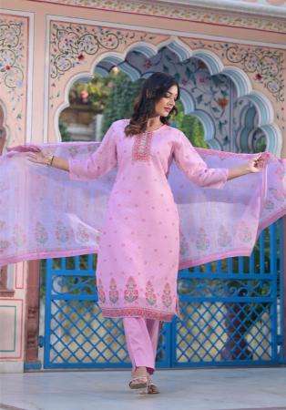 Picture of Ideal Linen Thistle Readymade Salwar Kameez