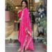 Picture of Stunning Rayon Deep Pink Readymade Salwar Kameez