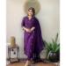 Picture of Fascinating Rayon Purple Readymade Salwar Kameez