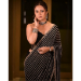 Picture of Pleasing Georgette Black Saree