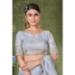 Picture of Resplendent Silk Light Steel Blue Saree