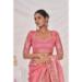 Picture of Bewitching Silk Pale Violet Red Saree