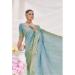 Picture of Bewitching Silk Light Steel Blue Saree