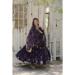 Picture of Superb Chiffon Dark Magenta Readymade Gown