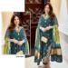 Picture of Georgette Dark Slate Grey Straight Cut Salwar Kameez