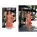 Picture of Charming Cotton Dark Salmon Readymade Salwar Kameez