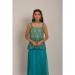 Picture of Enticing Georgette Teal Readymade Salwar Kameez