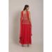 Picture of Taking Georgette Fire Brick Readymade Salwar Kameez