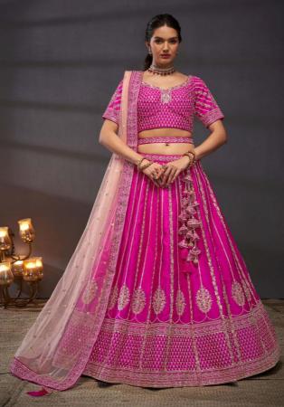 Picture of Sightly Silk Thistle Lehenga Choli