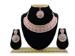 Picture of Beautiful Chiffon Rosy Brown Necklace Set