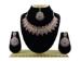 Picture of Beautiful Chiffon Maroon Necklace Set