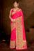 Picture of Beautiful Silk Deep Pink Saree