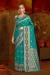 Picture of Fascinating Silk Dark Cyan Saree