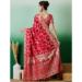 Picture of Resplendent Cotton Crimson Saree