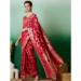 Picture of Resplendent Cotton Crimson Saree