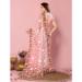 Picture of Nice Net Light Pink Saree