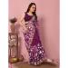 Picture of Exquisite Net Purple Saree