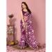 Picture of Exquisite Net Purple Saree