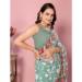 Picture of Exquisite Net Light Slate Grey Saree