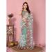 Picture of Exquisite Net Light Slate Grey Saree