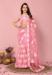 Picture of Resplendent Net Light Pink Saree