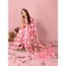 Picture of Resplendent Net Light Pink Saree