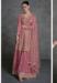 Picture of Georgette Dim Gray Straight Cut Salwar Kameez