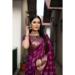 Picture of Fine Silk Purple Saree