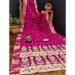 Picture of Good Looking Silk Dark Magenta Saree