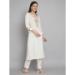 Picture of Magnificent Silk White Readymade Salwar Kameez