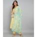 Picture of Excellent Silk Lemon Chiffon Readymade Salwar Kameez