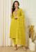 Picture of Statuesque Silk Golden Rod Readymade Salwar Kameez