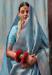 Picture of Classy Silk Cadet Blue Saree