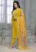 Picture of Rayon & Cotton Dark Golden Rod Readymade Salwar Kameez