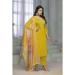 Picture of Rayon & Cotton Dark Golden Rod Readymade Salwar Kameez