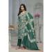 Picture of Rayon & Cotton Dark Green Readymade Salwar Kameez