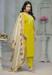 Picture of Rayon & Cotton Dark Golden Rod Readymade Salwar Kameez