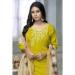 Picture of Rayon & Cotton Dark Golden Rod Readymade Salwar Kameez