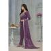 Picture of Rayon & Cotton Purple Readymade Salwar Kameez