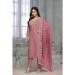 Picture of Rayon & Cotton Pale Violet Red Readymade Salwar Kameez