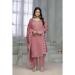 Picture of Rayon & Cotton Pale Violet Red Readymade Salwar Kameez